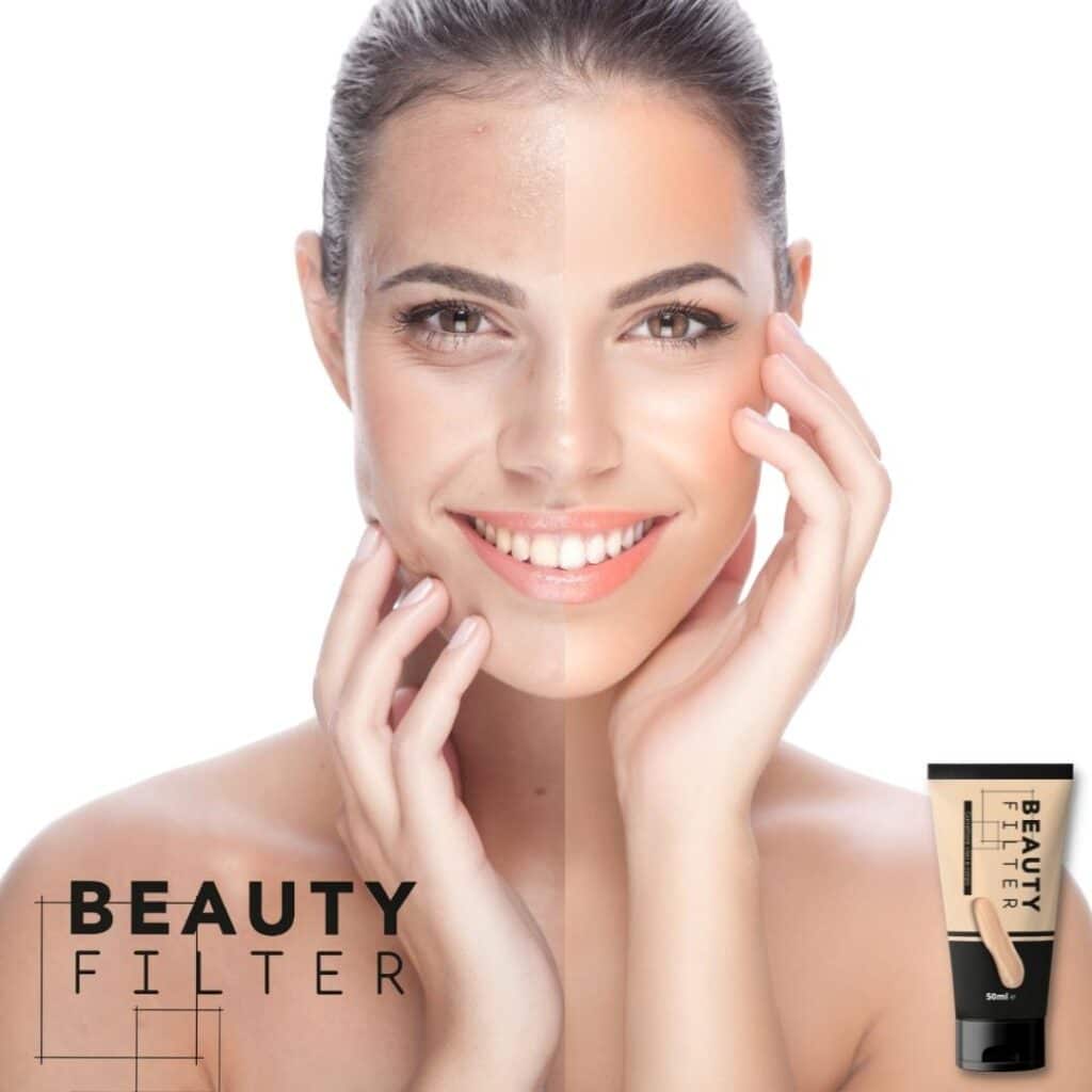 beauty filter fondotinta pelli mature