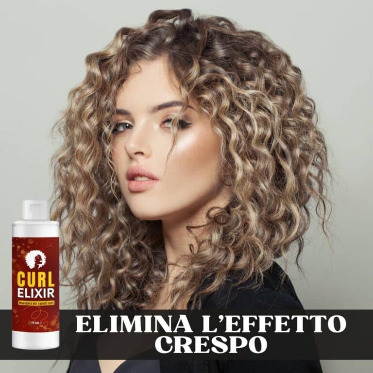 Curl elixir maschera capelli ricci elimina effetto crespo