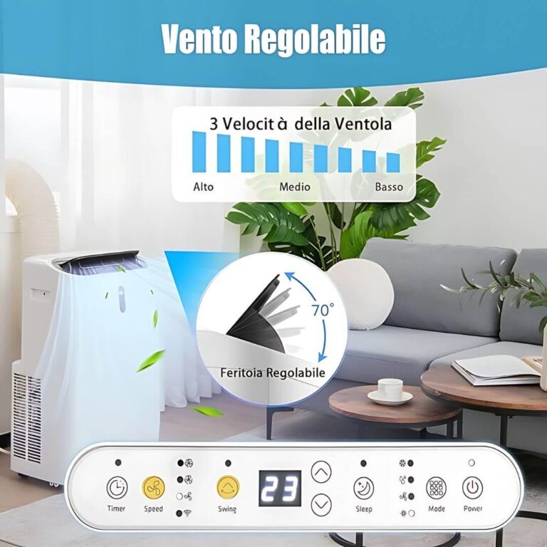 climatizzatore senza tubo ventilatore