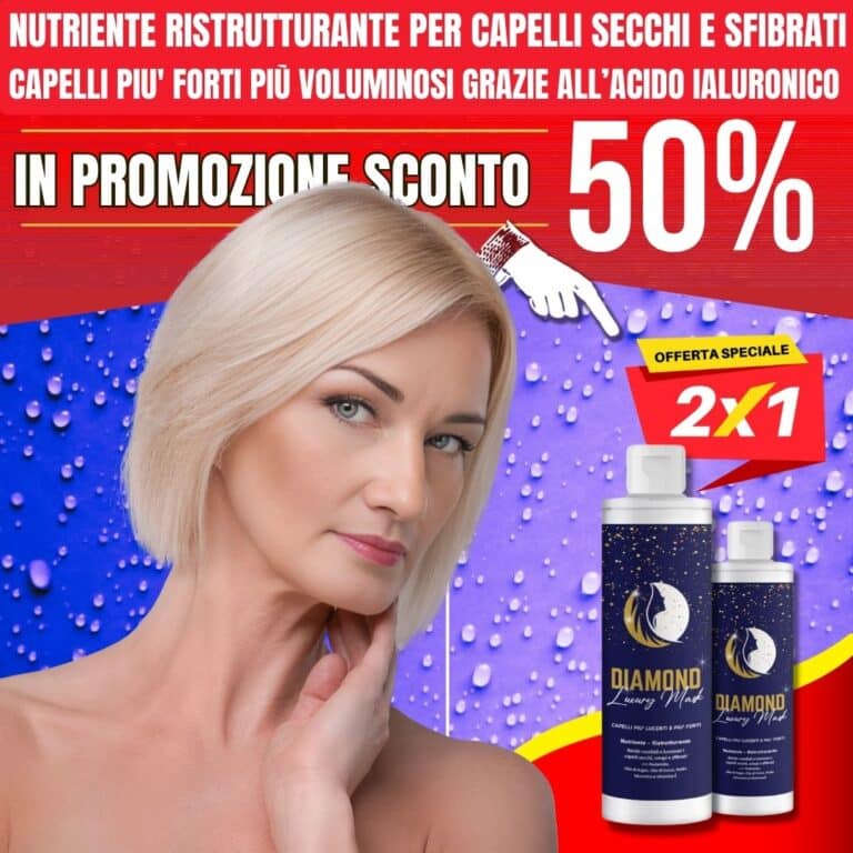 diamond luxury maschera lisciante