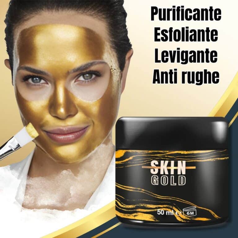 skin gold mask purificante